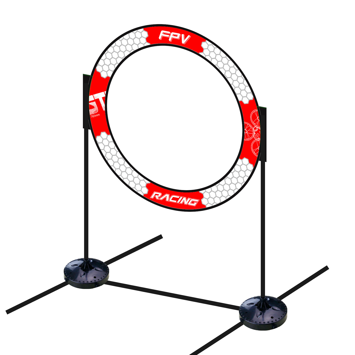 Portão Circular de 765mm para  - Drone Racing Flag avaliação e preço