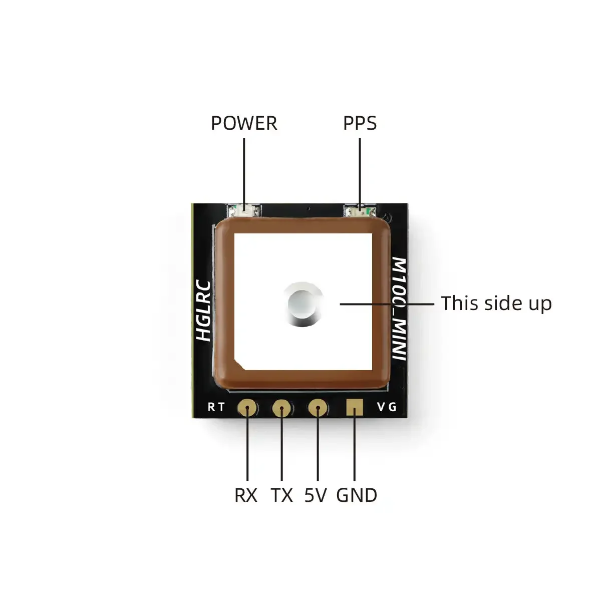 Módulo GPS HGLRC M100 MINI M10 - Drone Racing Flight Controller avaliação e preço